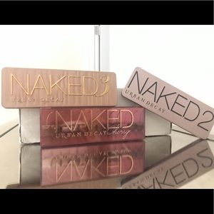😱All 3 Naked Urban Decay Pallets! 2 3 and Cherry